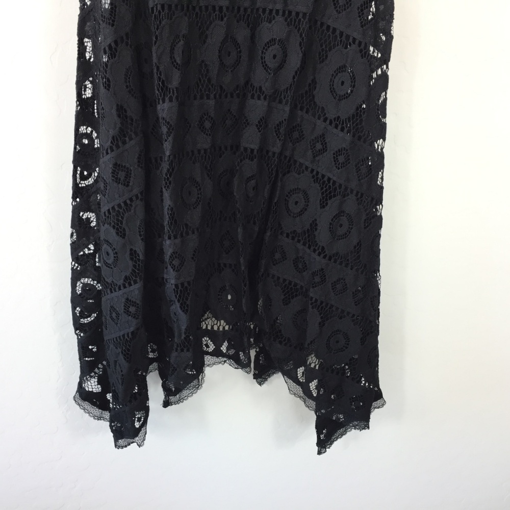 Free People Just Like Honey Lace Asymmetric Dress - Picture 6 of 8